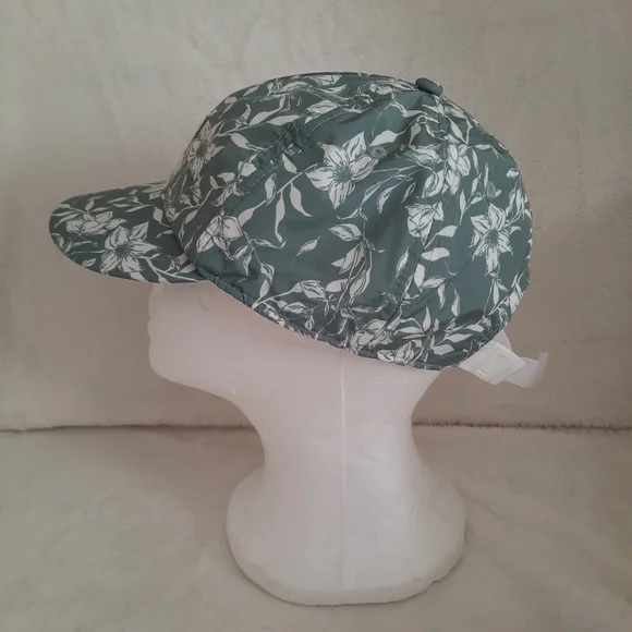 Revolve Rag & Bone Addison Leaf Green floral ripstop baseball hat